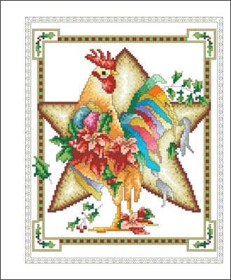 December Rooster - Vickery Collection