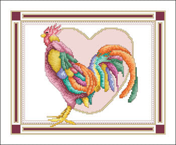 February Rooster - Vickery Collection