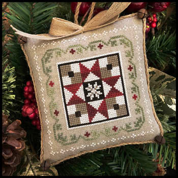 Farmhouse Christmas 5, Grandma's Quilt - Little House Needleworks