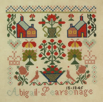 Abigail Pearson 1845 - Queenstown Sampler Designs