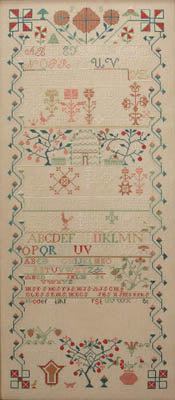 Frances Swartz 1842 - Queenstown Sampler Designs