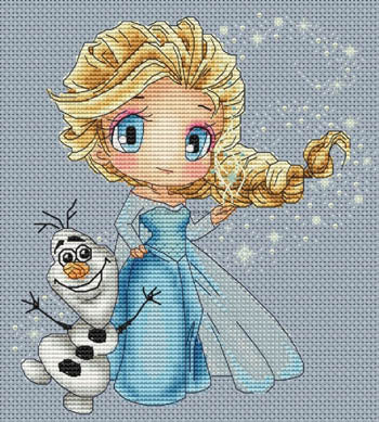 Elsa & Olaf - Les Petites Croix De Lucie