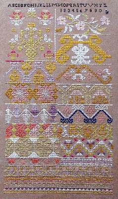 Aztec Gold Sampler - Queenstown Sampler Designs