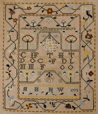 Mary Hornor 1772 - Queenstown Sampler Designs