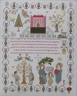 Ann Till Sampler 1795 - Queenstown Sampler Designs
