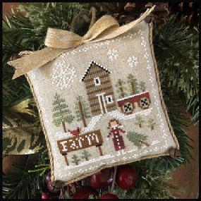 Farmhouse Christmas 6, Pinewood Farm - Little House Needleworks