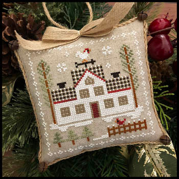 Farmhouse Christmas 7, Cock-A-Doodle Doo - Little House Needleworks