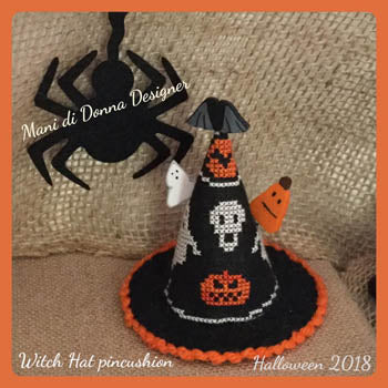 Witch Hat Pincushion - Mani Di Donna