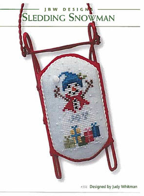 Sledding Snowman - JBW Designs
