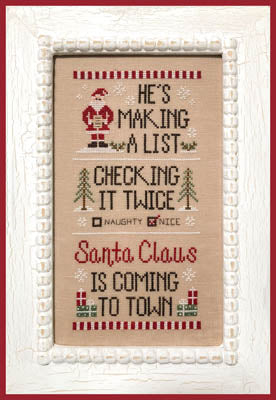 Santa's List - Country Cottage Needleworks