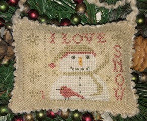 I Love Snow - Homespun Elegance