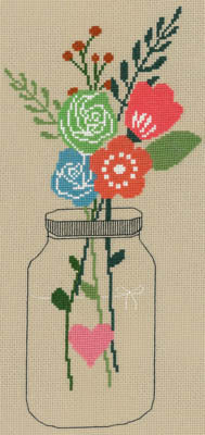 Mason Jar Flowers - Imaginating