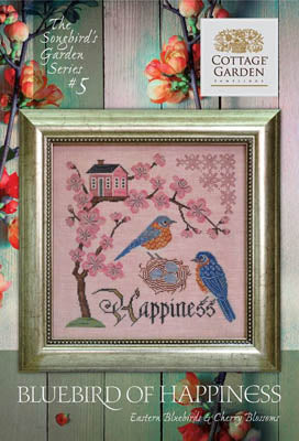 Bluebird of Happiness, Songbirds Garden 5 - Cottage Garden Samplings