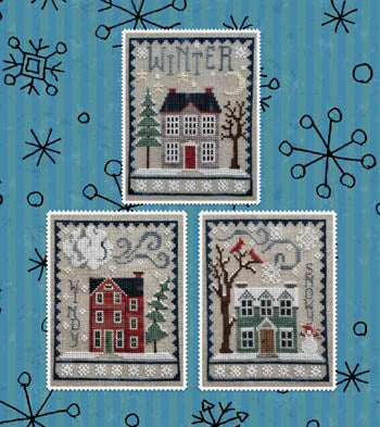 Winter House Trio - Waxing Moon Designs