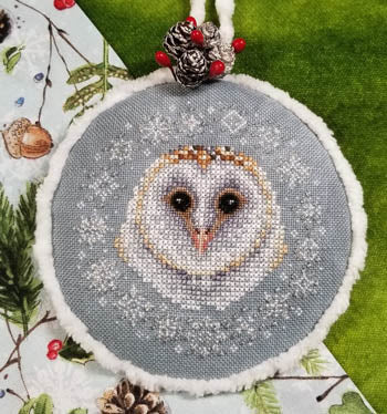 Winter Snow Owl - Blackberry Lane Designs