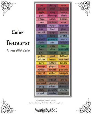 Color Thesaurus - Works by ABC