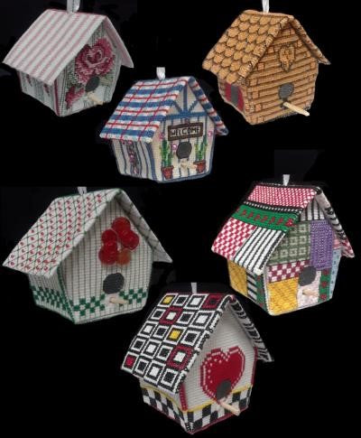 3D Birdhouses - Xs and Ohs