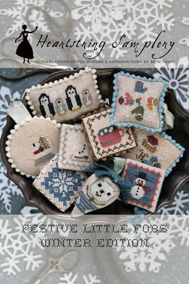 Festive Little Fobs 11, Winter Edition - Heartstring Samplery
