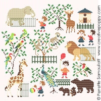 Baby at the Zoo - Perrette Samouiloff