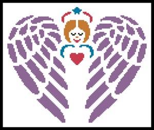 Little Guardian Angel - Artecy Cross Stitch
