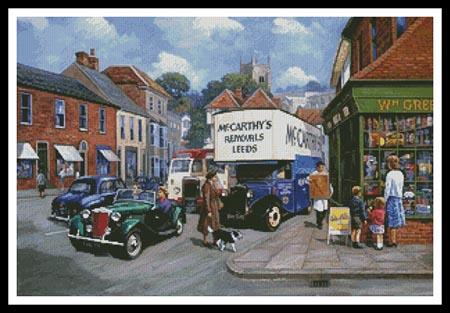 High Street 1950s - Artecy Cross Stitch