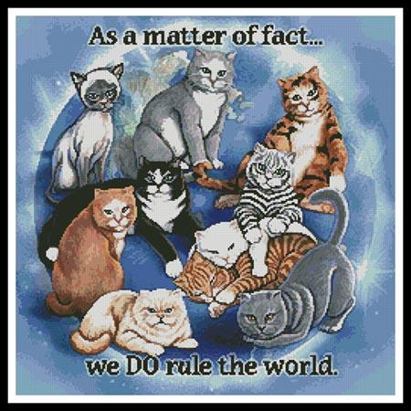 Cats Rule - Artecy Cross Stitch