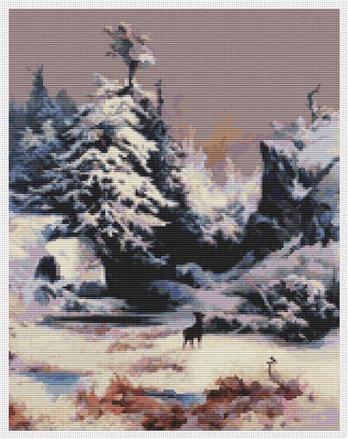Winter In The Rockies - Art of Stitch, The