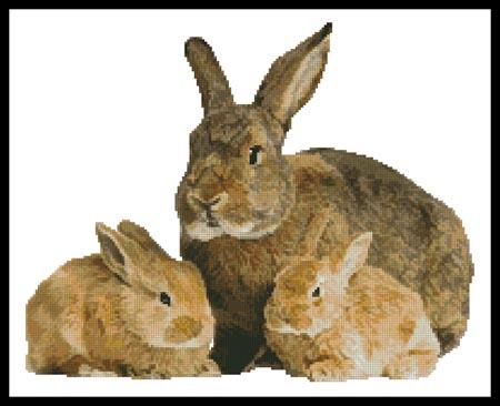 Rabbits - Artecy Cross Stitch