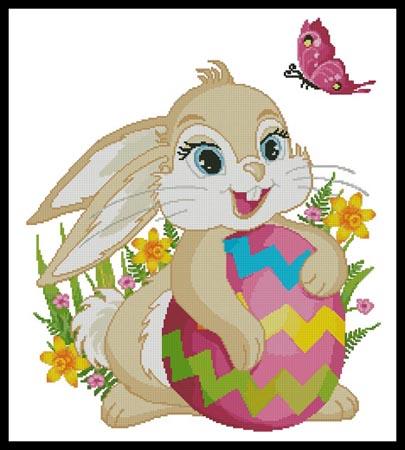 Cute Easter Bunny - Artecy Cross Stitch