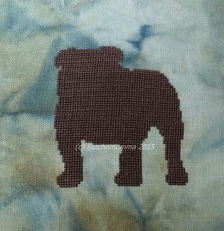 Dog Silhouette: Bulldog - Stitchnmomma