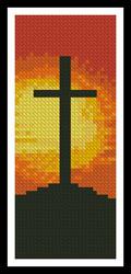 Sunset Cross Bookmark - Artecy Cross Stitch