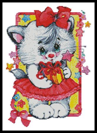 Party Cat - Artecy Cross Stitch