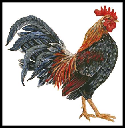 Rooster 4 - Artecy Cross Stitch