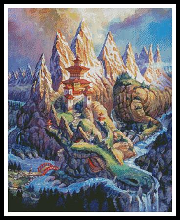 Dragon Mountain - Artecy Cross Stitch