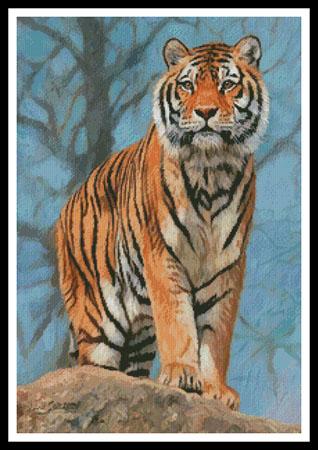 Amur Tiger Guard - Artecy Cross Stitch