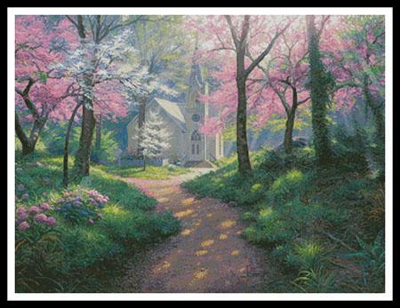 Spring Chapel - Artecy Cross Stitch