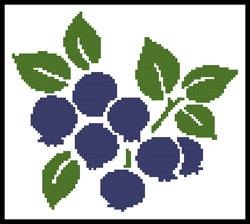 Blueberries - Artecy Cross Stitch