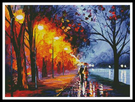 Alley By The Lake - Artecy Cross Stitch