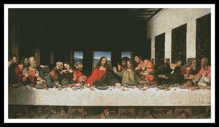 The Last Supper (Large) - Artecy Cross Stitch