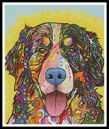 Bernese Mountain Dog - Artecy Cross Stitch
