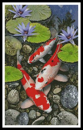 Koi Pond - Artecy Cross Stitch