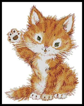 Hello Kitten - Artecy Cross Stitch
