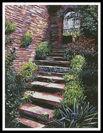Stone Steps Italy - Artecy Cross Stitch