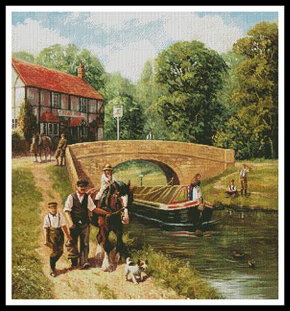 Summer On The Canal - Artecy Cross Stitch
