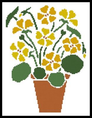Nasturtium - Artecy Cross Stitch