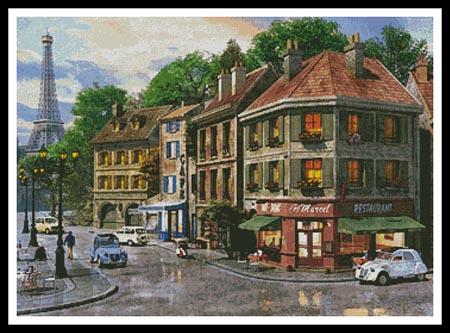 Paris Streets - Artecy Cross Stitch