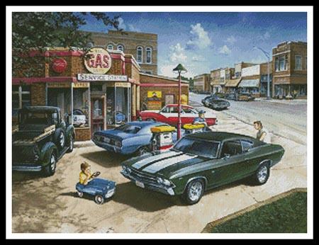 Muscle Car Dreams - Artecy Cross Stitch