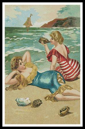 Victorian Bathers - Artecy Cross Stitch