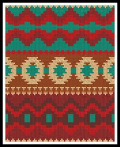 Mini Native Design 1 - Artecy Cross Stitch