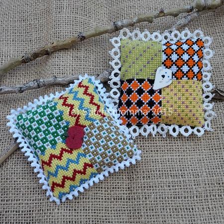 Patchwork Pincushion: September / October - Stitchnmomma